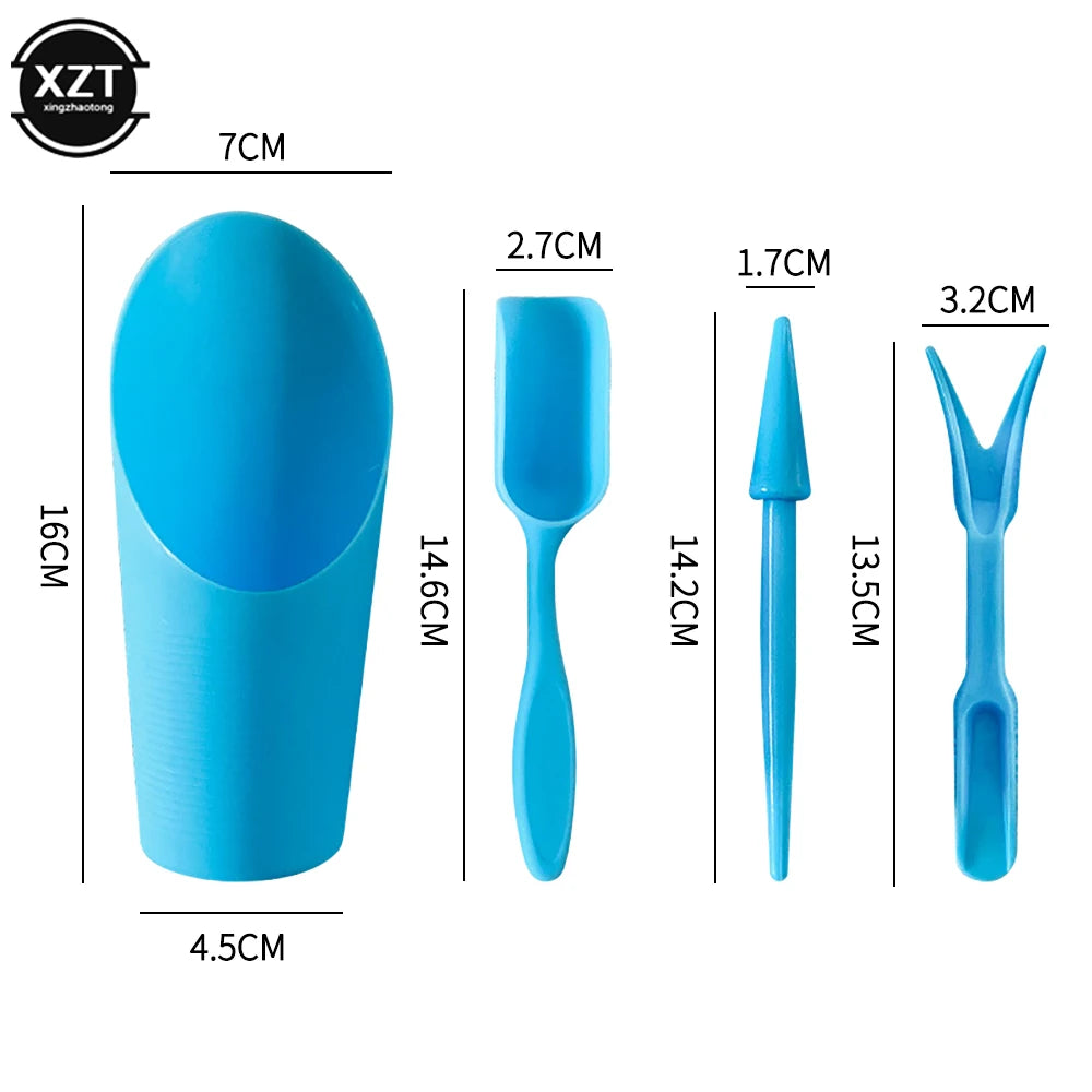 1 Set Garden Planter Kit DIY Accessories Sowing Succulents Transplant Seedlings Planted Tool Bonsai Fertilizer Drilling Device