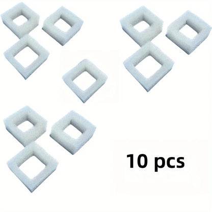 1/510pcs Cat Water Fountain Foam Filters - Compatible with Square Dispensers, Pre-Filtered for Fresh & Clean Drinking Water