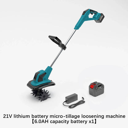 Garden Soil Loosening Machine, Micro Tillage Machine, Agricultural Soil Turning Machine, Electric Hoe Excavator for Farmland