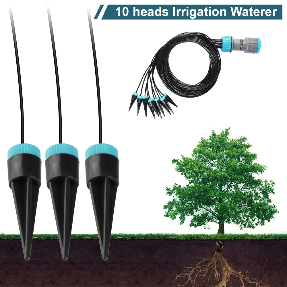 Plant Irrigation Tools Automatic Watering Device Auto Drip Arrow Garden Flower Watering Water Lazy Planting Kit Dripper Kits