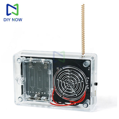 Electronics Kit  FM Radio DIY Kit Smart Wireless Walkie-Talkie Radio Electronics Assembly and Soldering Practice DIY Kit