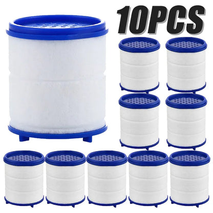 30PCS Faucet Filter Cartridge Kitchen & Bath Shower Tap Water Filter Clean Dual Cartridge PP Cotton Water Filter Unit