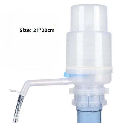 Hand Press Pump Outdoor Drinking Water Water Filters for Bottled Water Dispenser 5-6 Gal Home Office Kitchen and Home Use