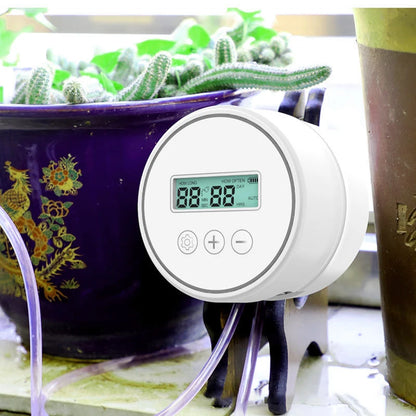 Garden Intelligent Drip Irrigation System Indoor Automatic Watering Timer Device Irrigation Controller Kits For Home,Potted Use