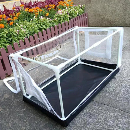 Home gardening, mushrooms, vegetables, small succulent plants, insulation, moisturizing, waterproof greenhouse shed, front door