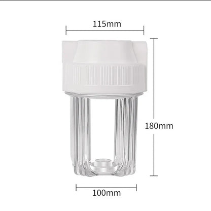 5 Inch Transparent Bottle Water Purifier Pre-filter Water Dispenser Primary Filter Bucket Water Purification Machine Accessories