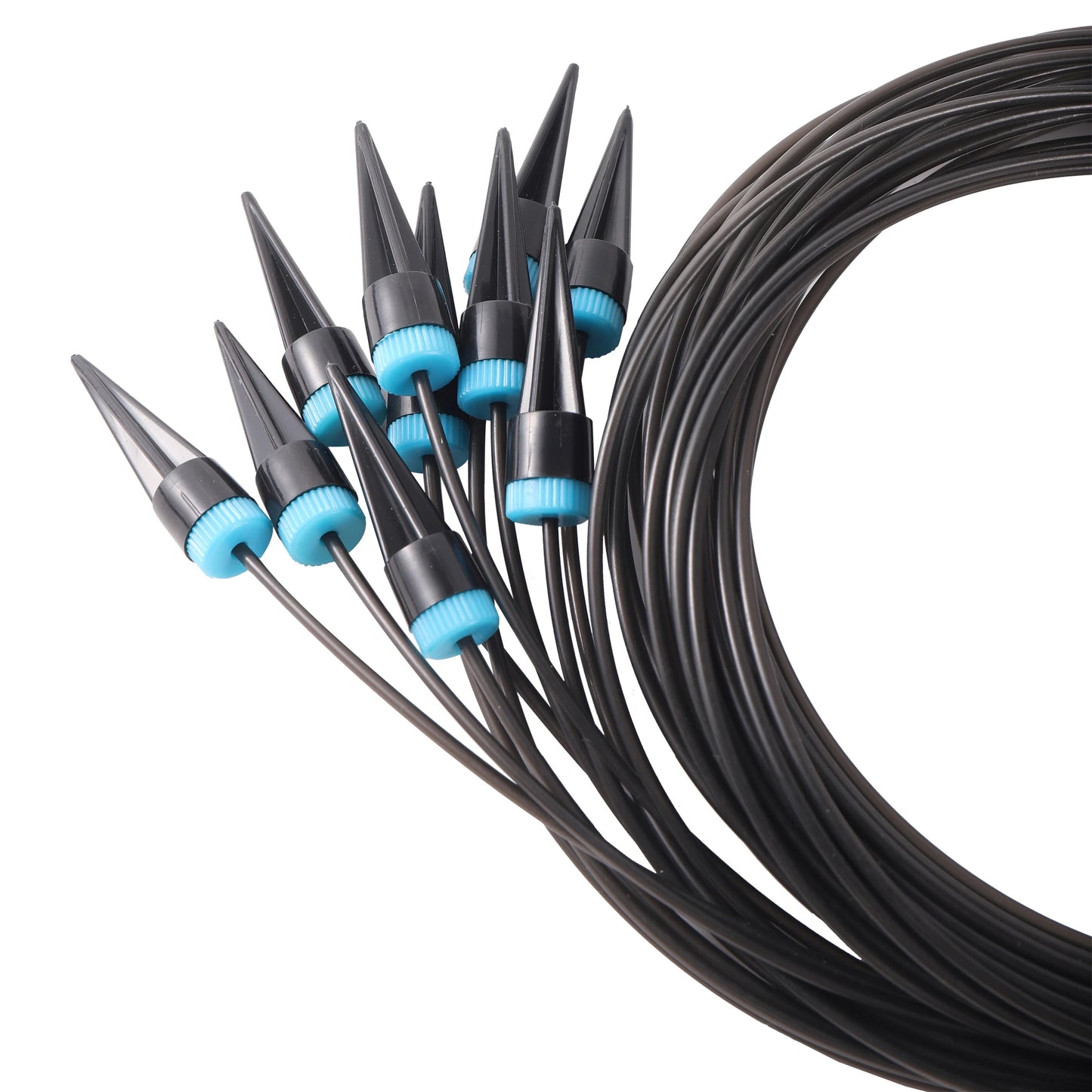 10 Head Drip Irrigation Kit 1/2" Garden Watering Kit Greenhouse Potted Plant Watering System Garden Irrigation Water Saving Kit