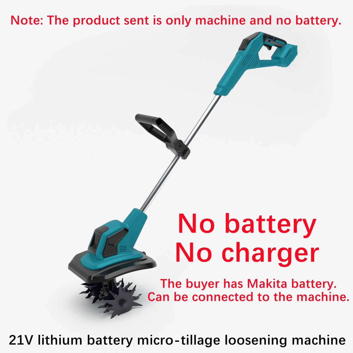 Garden Soil Loosening Machine, Micro Tillage Machine, Agricultural Soil Turning Machine, Electric Hoe Excavator for Farmland