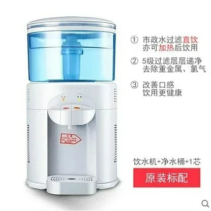 Water Dispenser Desktop Small Household Filter Bottled Water Dispenser Water Purifier Heating Machine Integrated