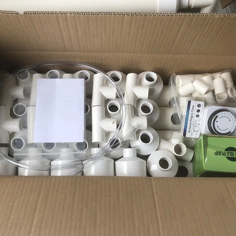 Hydroponic Site Grow Kit 108 Planting Sites Garden Plant System Vegetables Tool Box Soilless Cultivation Plant Seedling Grow Kit