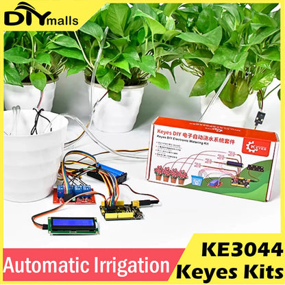 Automatic Irrigation Module DIY Kit Automatic Watering Kit Soil Moisture Sensor Relay Module for Arduino Educational contests