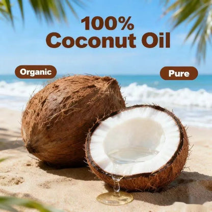 Naturals Organic Fractionated Coconut Oil, 100% Pure Cocos Nucifera, Massage and Body Oil,Skincare Routine & Nail Care,  Gift