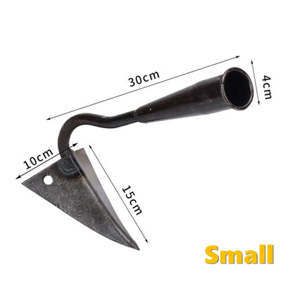 Garden Farm Hoes Tools Vegetable Planting Triangle Furrow Hoe Small Tip Hoe Agricultural Land Turning Loose Soil Triangle Hoe
