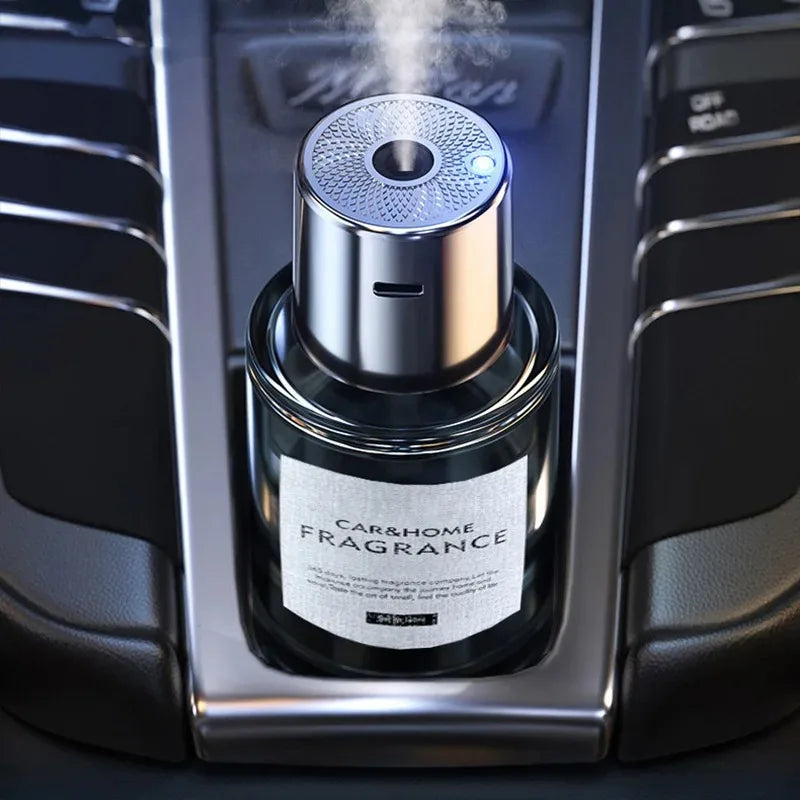 Car Mounted Intelligent Fragrance Spray Perfume Essential Diffuser Oil Portable Fragrance Car Humidifier Bedside Accessorie