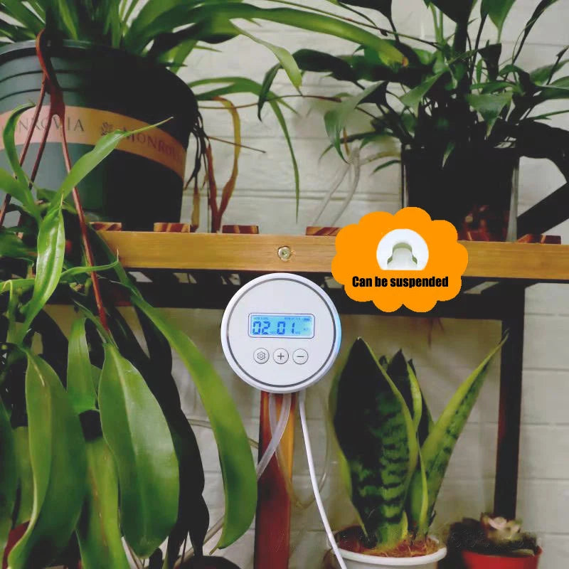 Garden Intelligent Drip Irrigation System Indoor Automatic Watering Timer Device Irrigation Controller Kits For Home,Potted Use