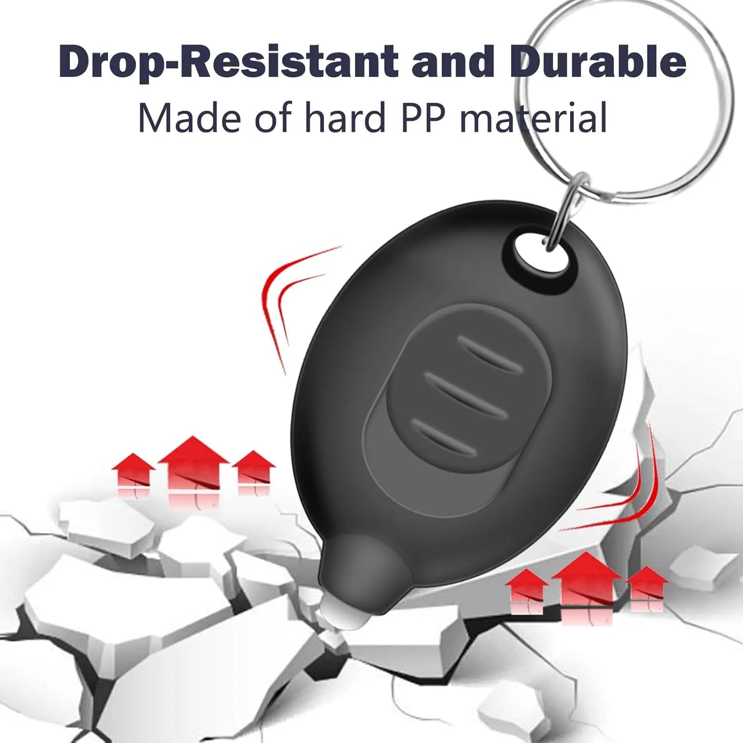 5 pcs led keychain flashlight mini led keychain light 12 lumens portable super bright battery powered keyring flashlight