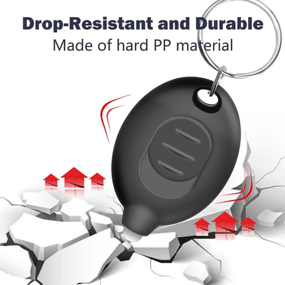 5 pcs led keychain flashlight mini led keychain light 12 lumens portable super bright battery powered keyring flashlight