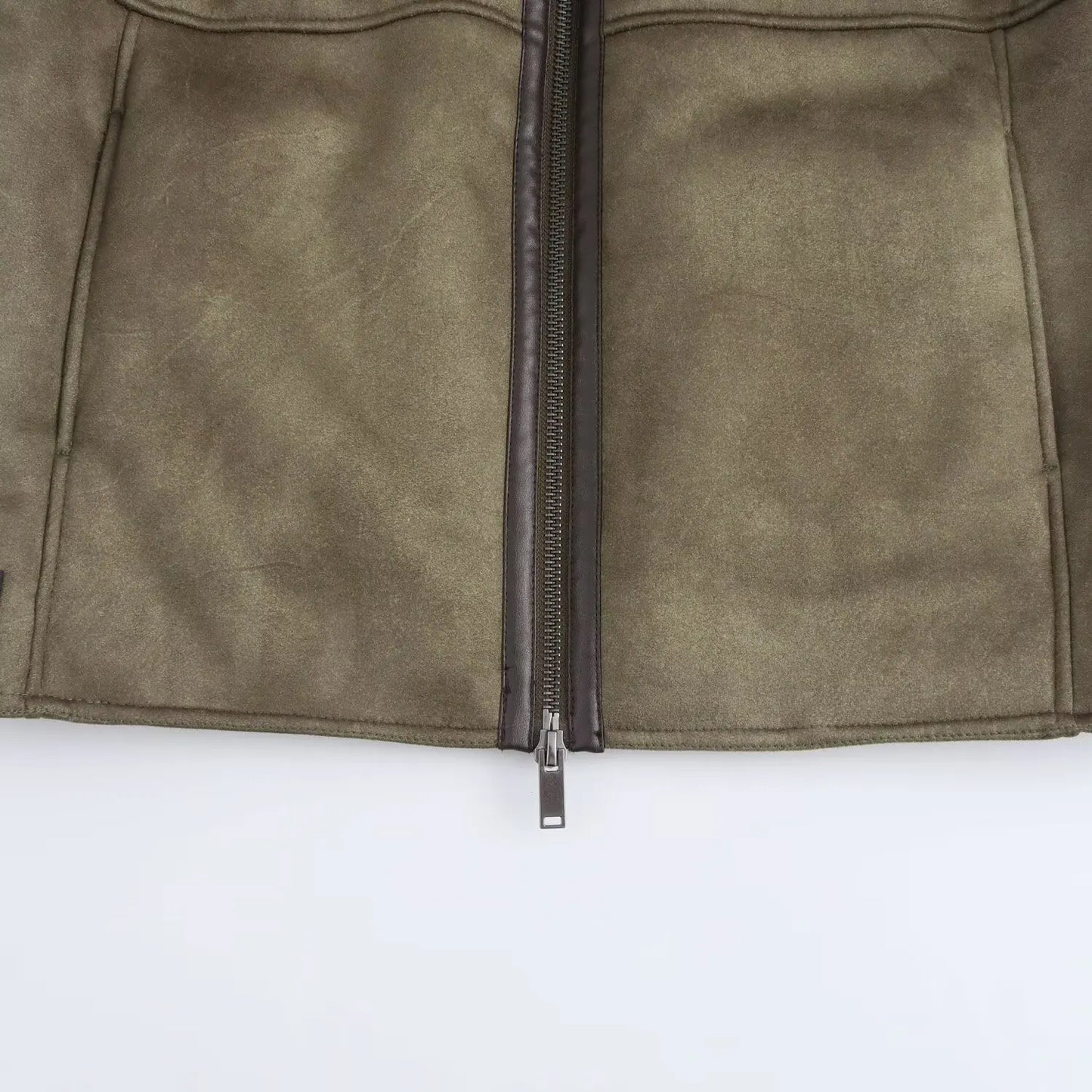 MUJER Double Face Hooded Jackets for Women Zip Padded Plush Jacket Women Outerwear Winter Coat Female Long Sleeve Women's Jacket