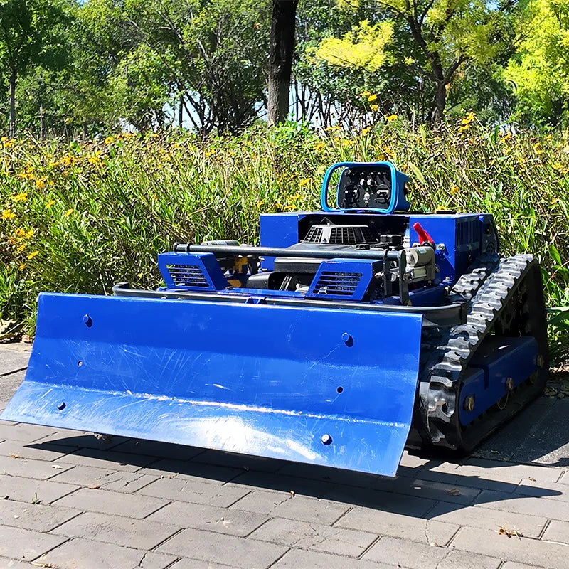 Customized New Arrival Mini Farm 550mm RC Home Robotic Power for Grass Cutting Crawler Lawn Mower