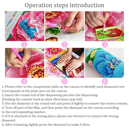 Urban Architecture Diamond Painting Kit Morocco Spain Street View DIY Full Round Mosaic Embroidery Home Decoration for Beginners