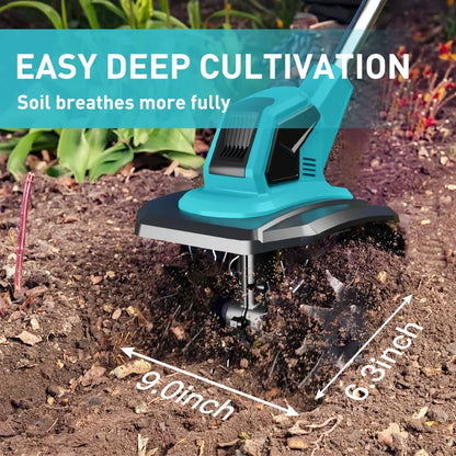 Garden Soil Loosening Machine, Micro Tillage Machine, Agricultural Soil Turning Machine, Electric Hoe Excavator for Farmland