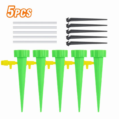 Drip Irrigation Kit For Pots Automatic Garden Plants Watering System Houseplants Waterer Greenhouse Flowers Adjustable Drippers