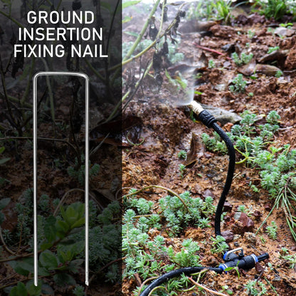 10-30M Universal Automatic Irrigation Sprinkler Kit Rotating Copper Nozzle Garden Balcony Atomization Sprinkler Watering Kits