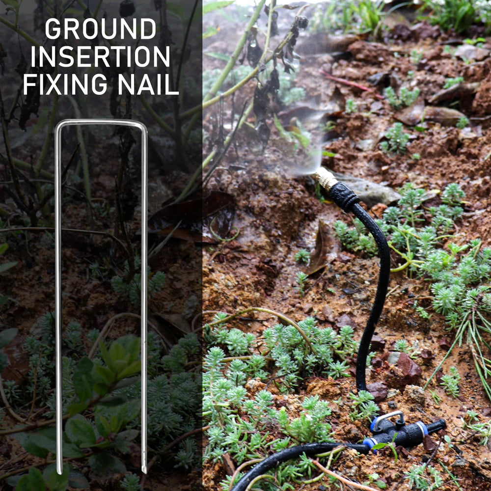 10-30M Universal Automatic Irrigation Sprinkler Kit Rotating Copper Nozzle Garden Balcony Atomization Sprinkler Watering Kits