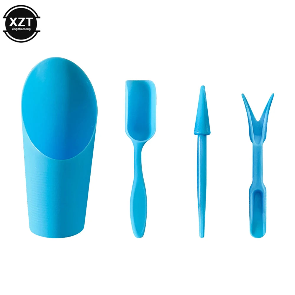 1 Set Garden Planter Kit DIY Accessories Sowing Succulents Transplant Seedlings Planted Tool Bonsai Fertilizer Drilling Device