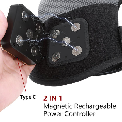 DGYAO Red Light Therapy Knee Massager for Men and Women Portable and Rechargeable