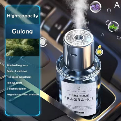 Car Mounted Intelligent Fragrance Spray Perfume Essential Diffuser Oil Portable Fragrance Car Humidifier Bedside Accessorie