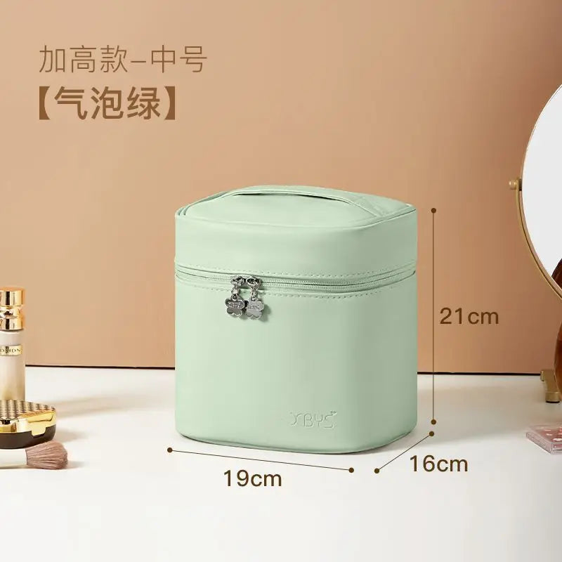 New Cosmetics Organizer Vertical Large-capacity Cosmetic Bag Deep Portable Handheld Waterproof Out Wash Storage Bag