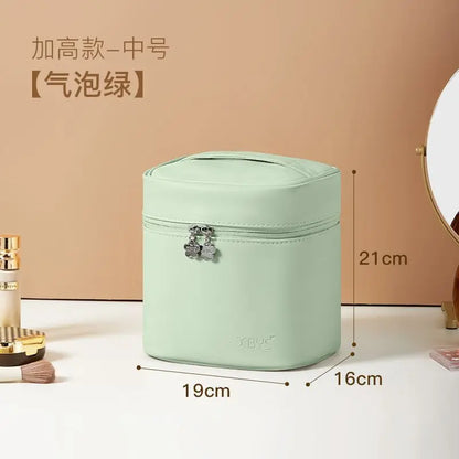 New Cosmetics Organizer Vertical Large-capacity Cosmetic Bag Deep Portable Handheld Waterproof Out Wash Storage Bag
