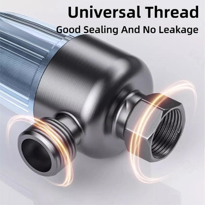 Bathroom Stainless Steel Water Heater Filter Filter Element Can Be Cleaned Brass Front Prefilter Detachable Filter Cartridge