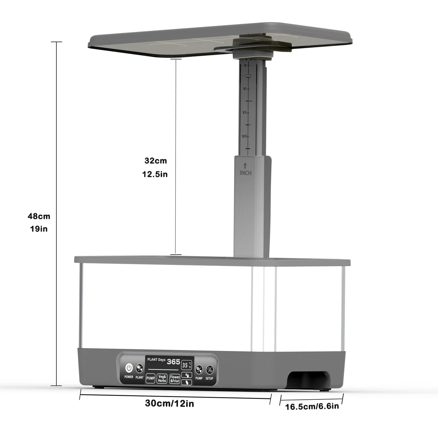 Hydroponics Growing System kit,APP&WIFI Indoor Smart Herbs Garden with LED Growth Lights,Automatic Water Pump,Remote Timer