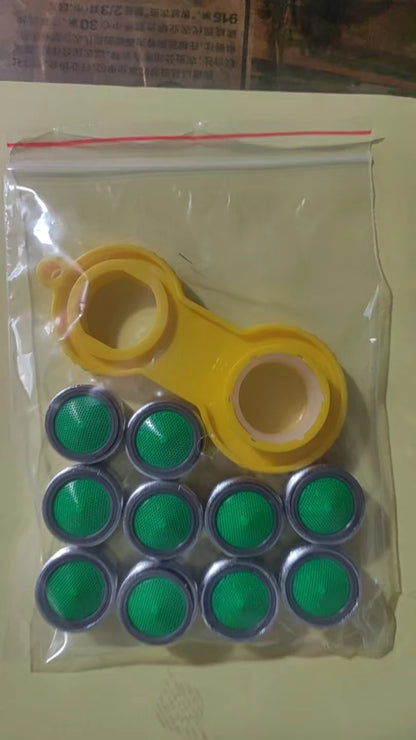 10pcs Water Saving Faucet Aerator Replaceable Filter Mixed Nozzle M24 24mm Thread Bathroom Faucet Bubbler Accessories