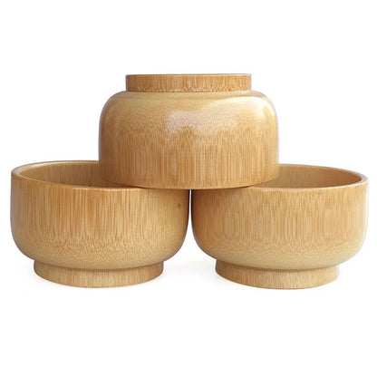 Bamboo Soup Bowl Fashion Natural Healthy Bamboo Rice Bowl