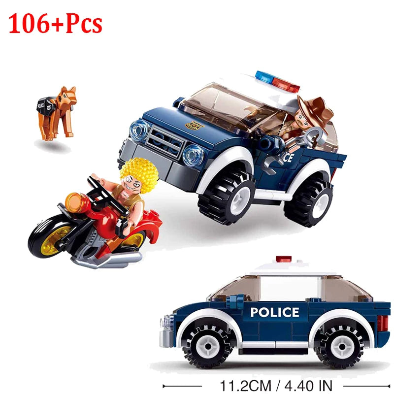 2021 Cartoon Creative Farm Series Farmer Tractor Building Bocks City Classic Educational Toys For Children Kids Birthday Gifts