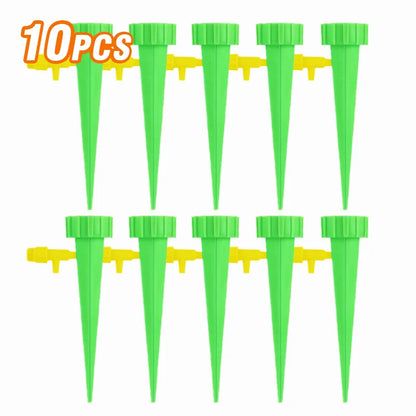 Drip Irrigation Kit For Pots Automatic Garden Plants Watering System Houseplants Waterer Greenhouse Flowers Adjustable Drippers