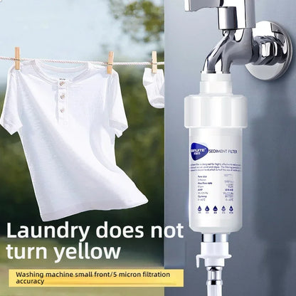 Water Filter Purifier Shower Washing Machine Filter Under Sink Water Filtration System Tap Water Pre-chlorine Removal Filter