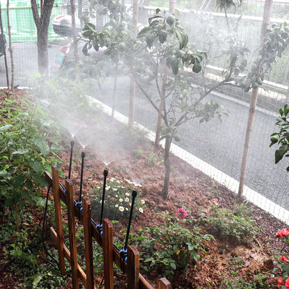 10-30M Universal Automatic Irrigation Sprinkler Kit Rotating Copper Nozzle Garden Balcony Atomization Sprinkler Watering Kits