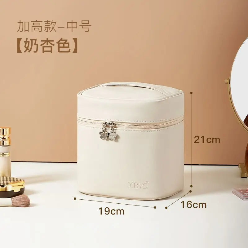 New Cosmetics Organizer Vertical Large-capacity Cosmetic Bag Deep Portable Handheld Waterproof Out Wash Storage Bag