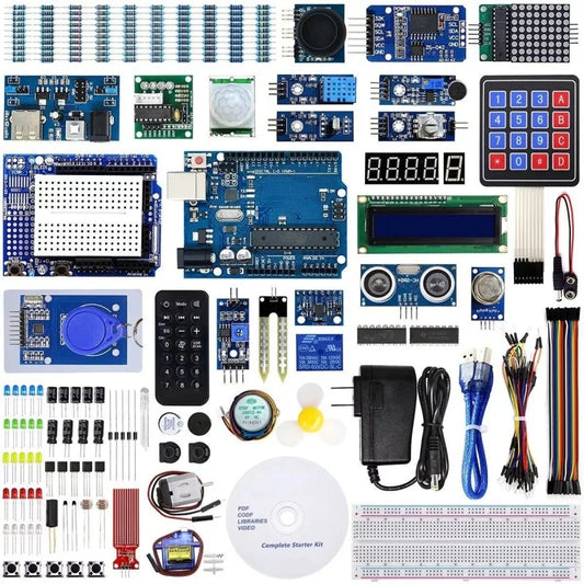 Full Version Starter Learning Kit for Arduino Programming Project DIY Electronics Laboratory Smart Beginner Kit for Arduino IDE