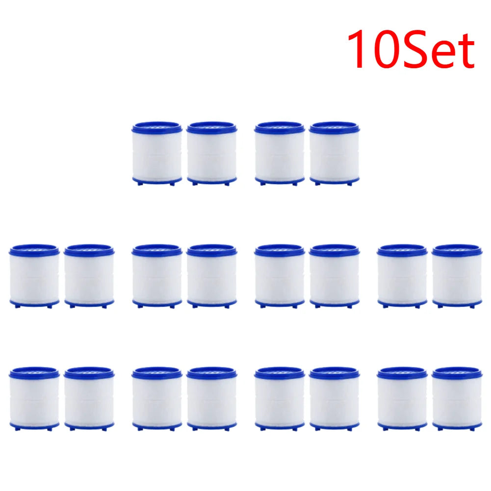 2-40PCS Faucet Water Clean Filter Purifier 360 Degree Rotating Splash Filters Faucet Adapter Water Saving for Household Kitchen