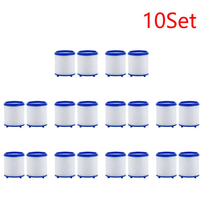 2-40PCS Faucet Water Clean Filter Purifier 360 Degree Rotating Splash Filters Faucet Adapter Water Saving for Household Kitchen