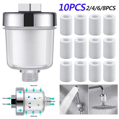Water Outlet Purifier Kit Universal Faucet Filter Kitchen Bathroom Shower Filter Transparent Bathroom Filtration System For Home