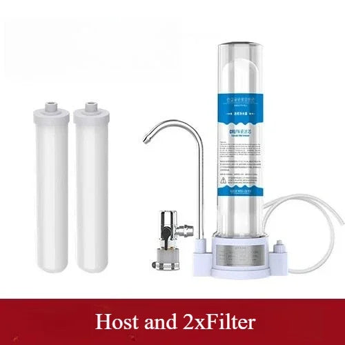 Water Purifier Household Direct Drinking Tap Filter Tap Water Transparent Water Filter Ceramic Cartridge