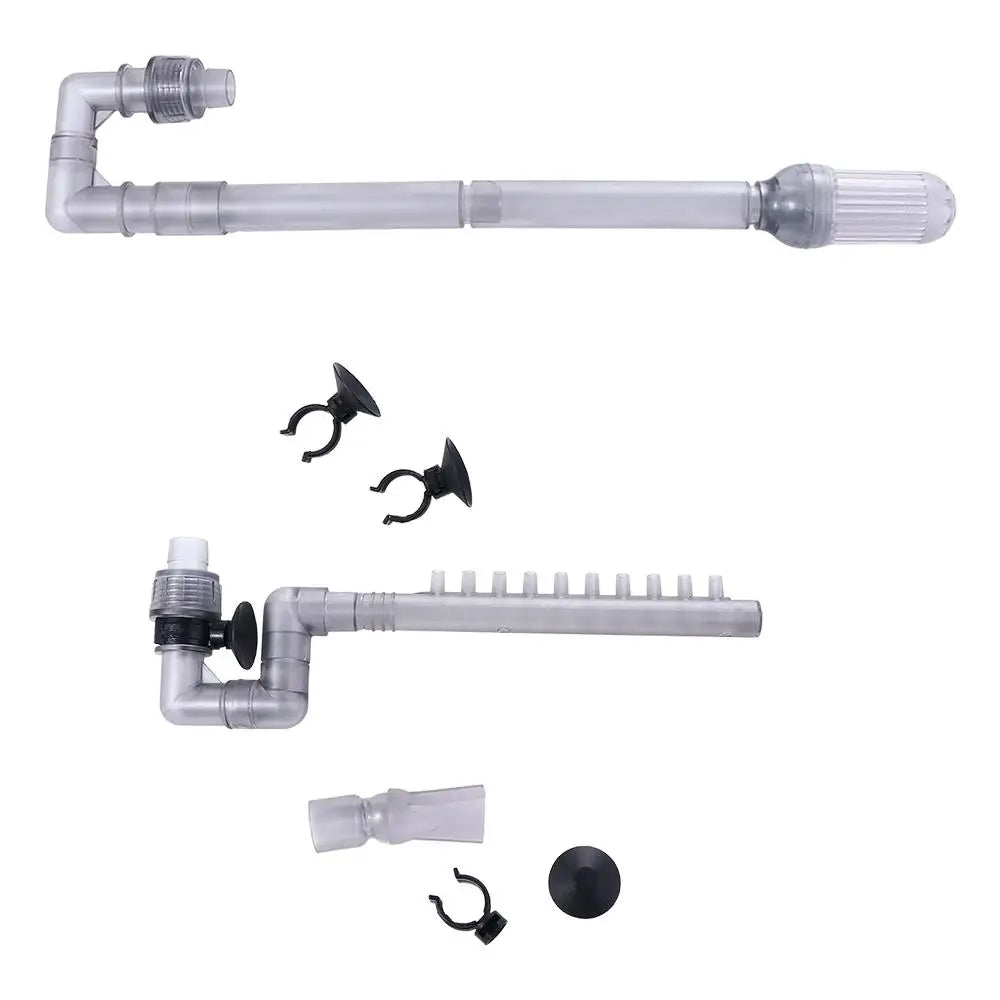 Fish Tank Cleaner Accessories Aquarium Tube Filter Inlet Outlet Accessories Water Inflow Outflow Tube External Canister Parts