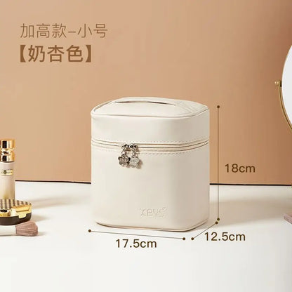 New Cosmetics Organizer Vertical Large-capacity Cosmetic Bag Deep Portable Handheld Waterproof Out Wash Storage Bag