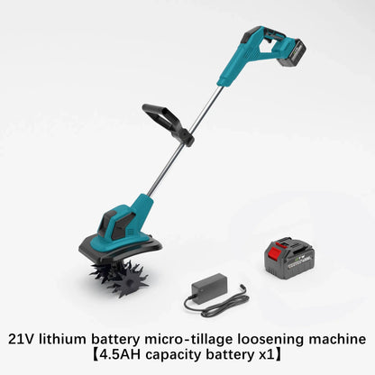 Garden Soil Loosening Machine, Micro Tillage Machine, Agricultural Soil Turning Machine, Electric Hoe Excavator for Farmland